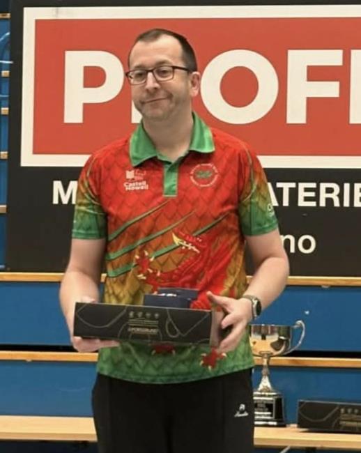 Andrew Hudson - World Singles Bronze Medal winner